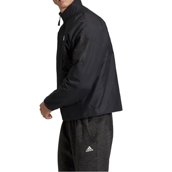 NEW Adidas Back-to-Sport BTS Men’s Lined Insulation Jacket Black $100 M,XL - Picture 3 of 7